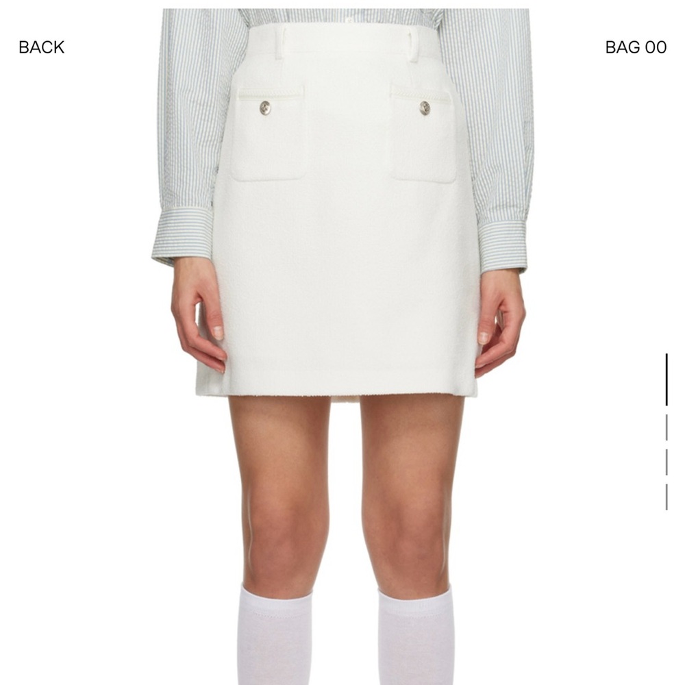 Elegant White Skirt